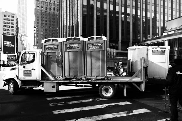 Porta potty delivery and setup in Rockwell, NC